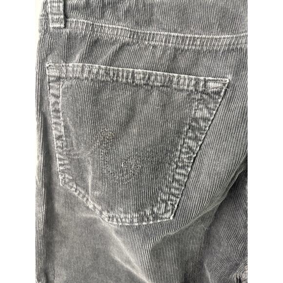 AG Adriano Goldschmied Dark Gray Corduroy Pants • Size 33 × 30 - Picture 8 of 8